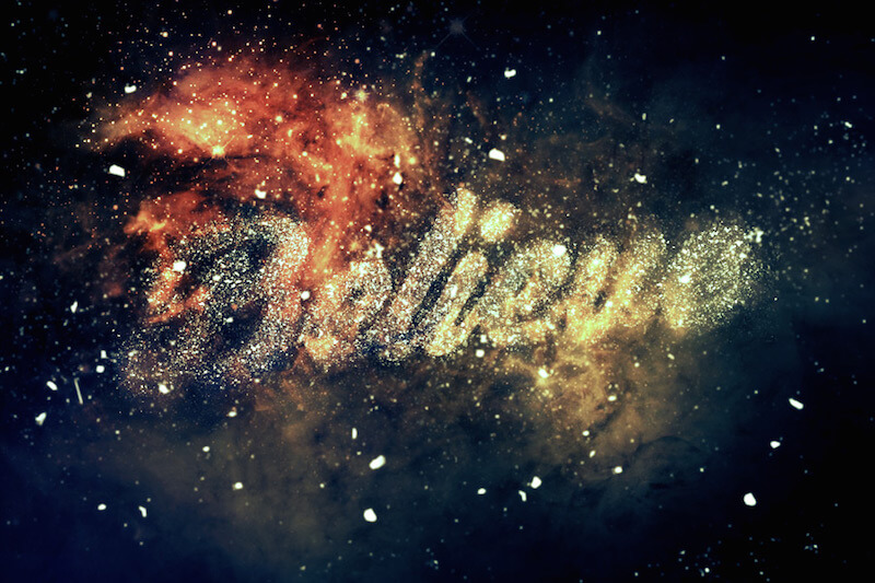 nebula-text-effect