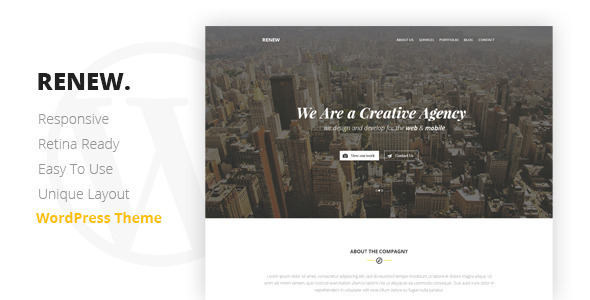 renew-creative-wordpress-theme