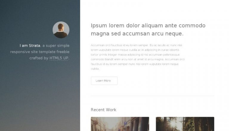 30+ One Page Website Templates built with HTML5 & CSS3 - Super Dev ...