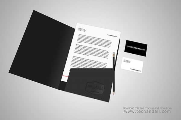 15 Free Presentation Folder Mockup Design Templates Super Dev Resources