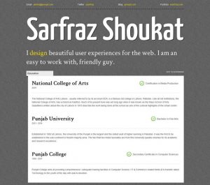 30+ Professional HTML & CSS Resume Templates for Free Download (and ...
