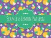 Free Seamless Lemon Pattern for Photoshop