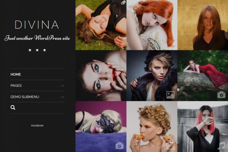 divina photography wordpress theme