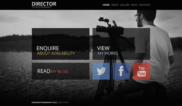 photographer portfolio theme wordpress