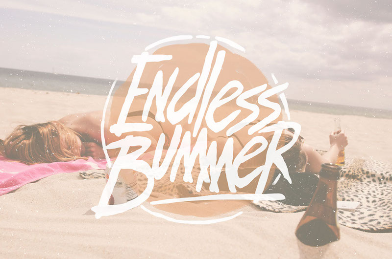 endless-bummer-handdrawn-font