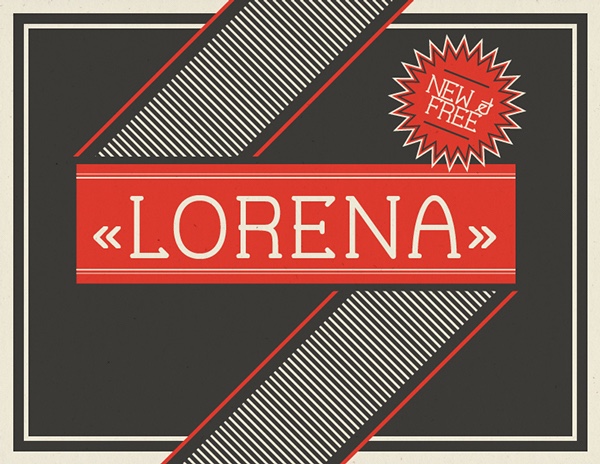 lorena-free-font