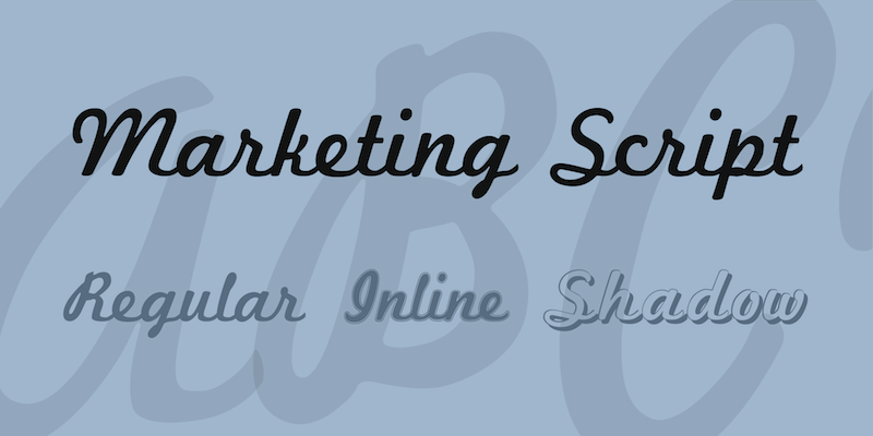 Marketing Script Vintage Font