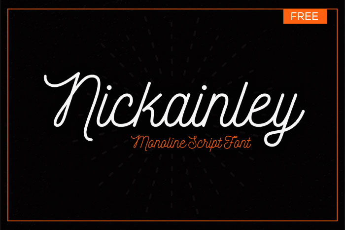 nickainley-vintage-script-font