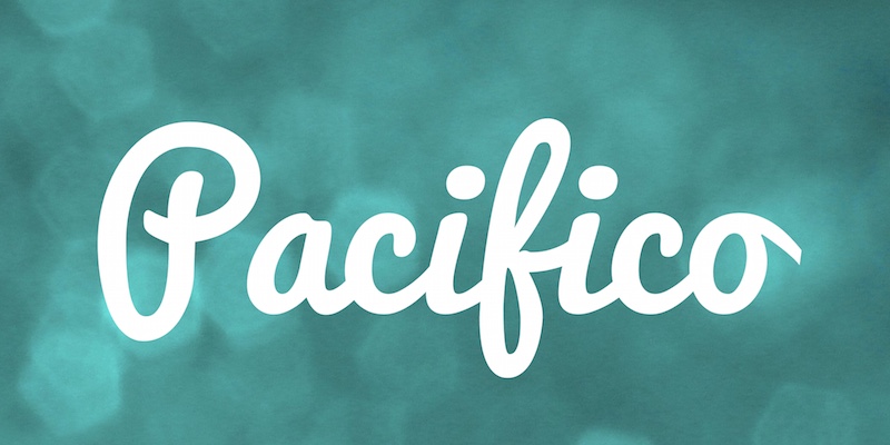 Pacifico Free Google Vintage Font