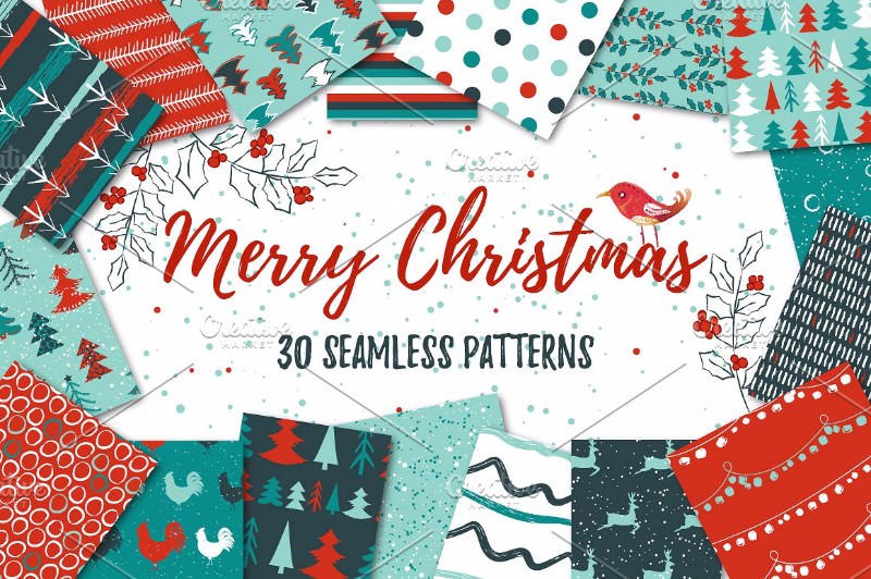 30-merry-christmas-patterns