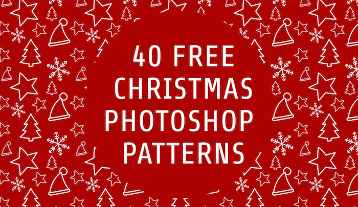 Christmas Patterns for Photoshop