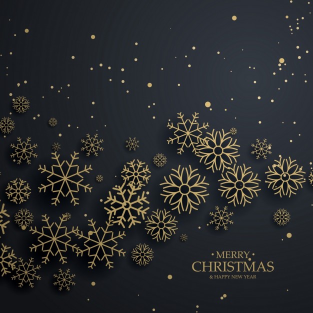 black-christmas-background-with-golden-snowflakes