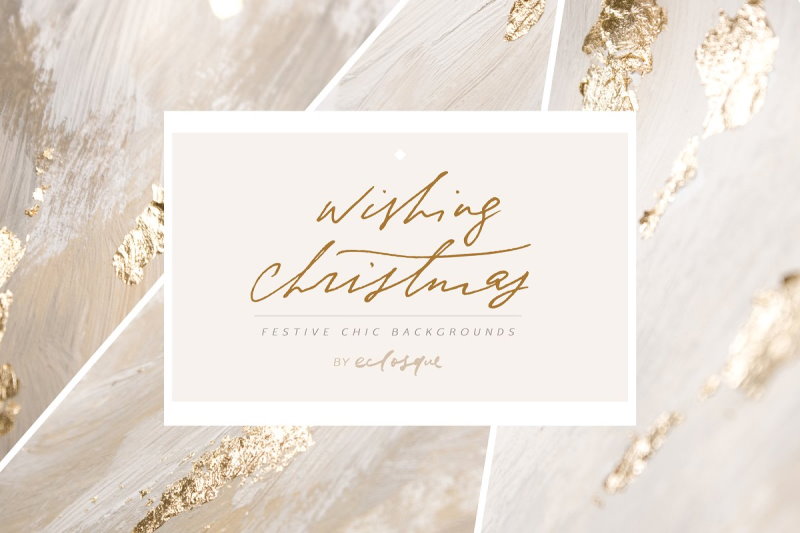 christmas gold foil backgrounds