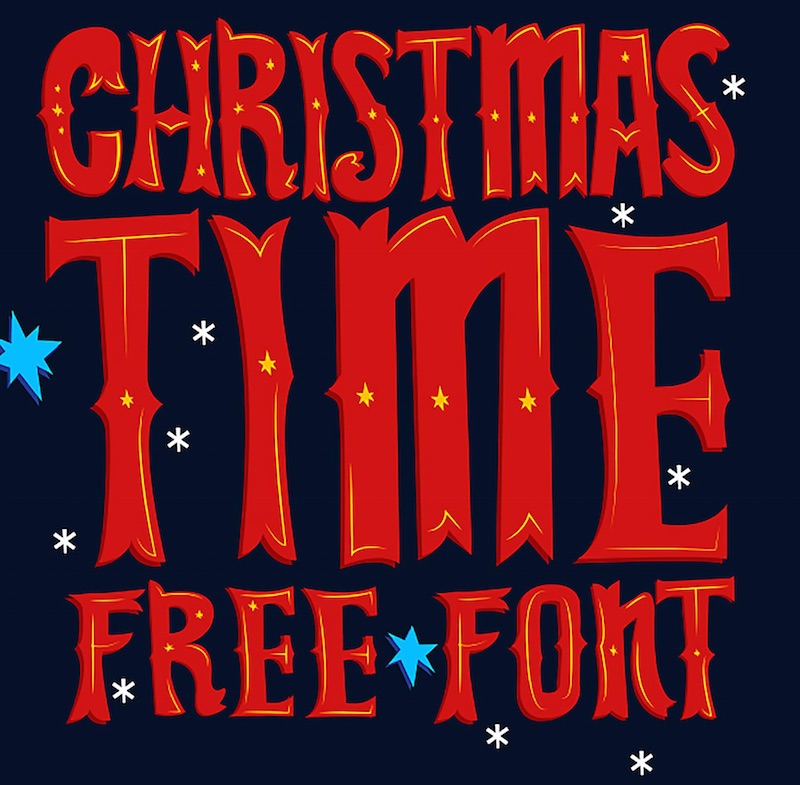 free christmas fonts for word