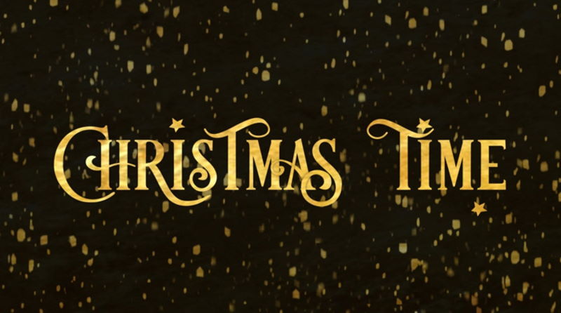 festival free christmas font