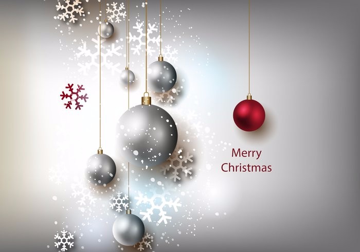 free-christmas-grey-background-vector