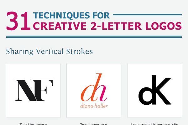 How to Design a Creative Two-Letter Logo [Infographic] - Super Dev