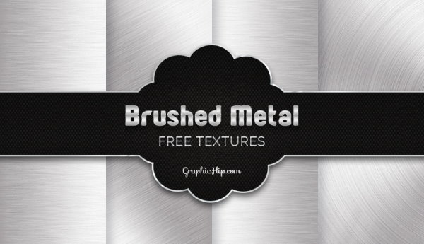 4 free brushed metal textures