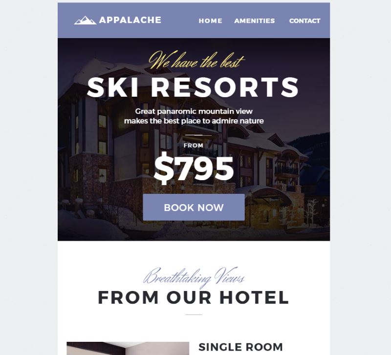 20 Professional Hotel Email Marketing and Newsletter Templates Super