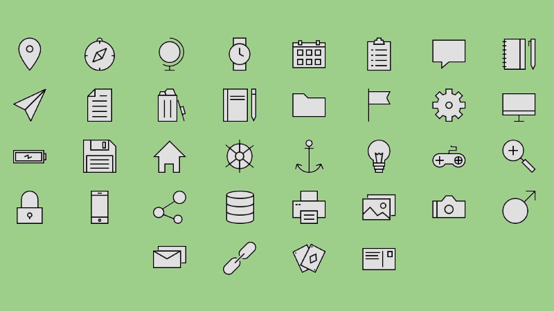 Download 18 Free SVG Icon Sets for Commercial Use in Web Design ...