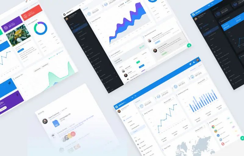 AdminPro Vuetify Dashboard Template