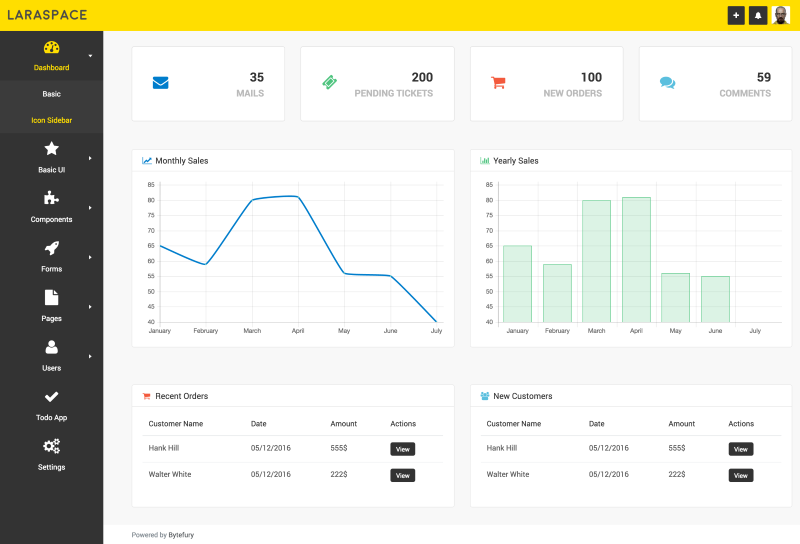 14 Vue.js Admin Dashboard Templates for Free Download and  