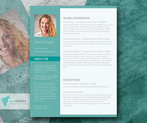 Ide 55 Resume Templates Free Download Riset