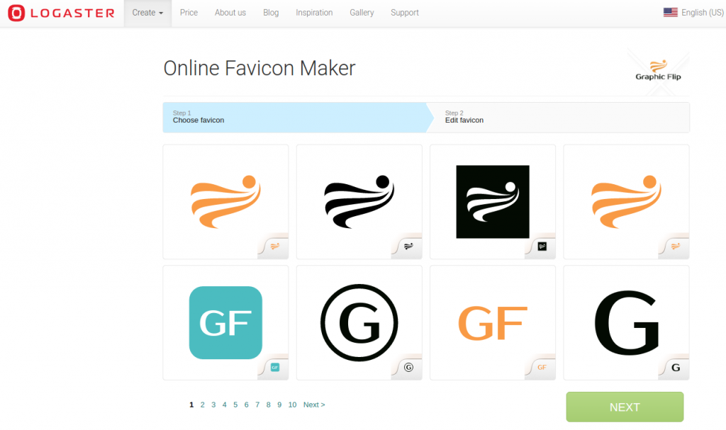 how to make a favicon without background