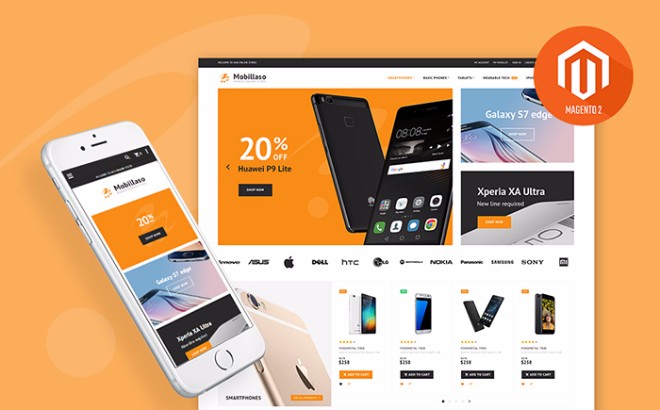 Mobile Store Magento 2 Theme 