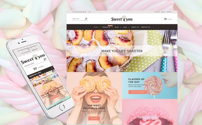 Sweet Shop Responsive Shopify Theme