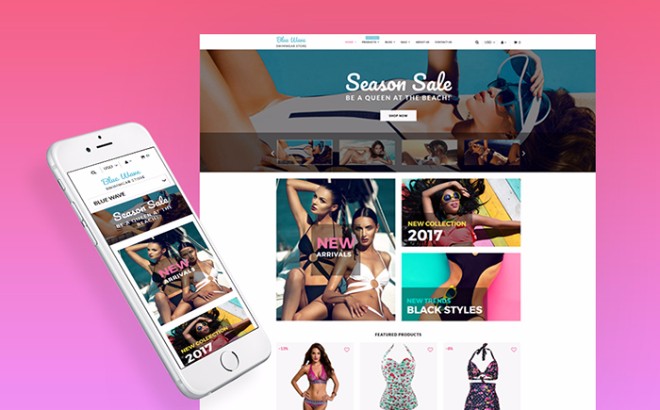 Swimwear Modern Shopify Theme 