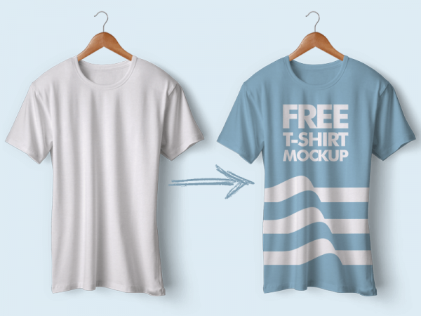 Download 20 Free T-Shirt Mockups PSD to Showcase your Apparel ...