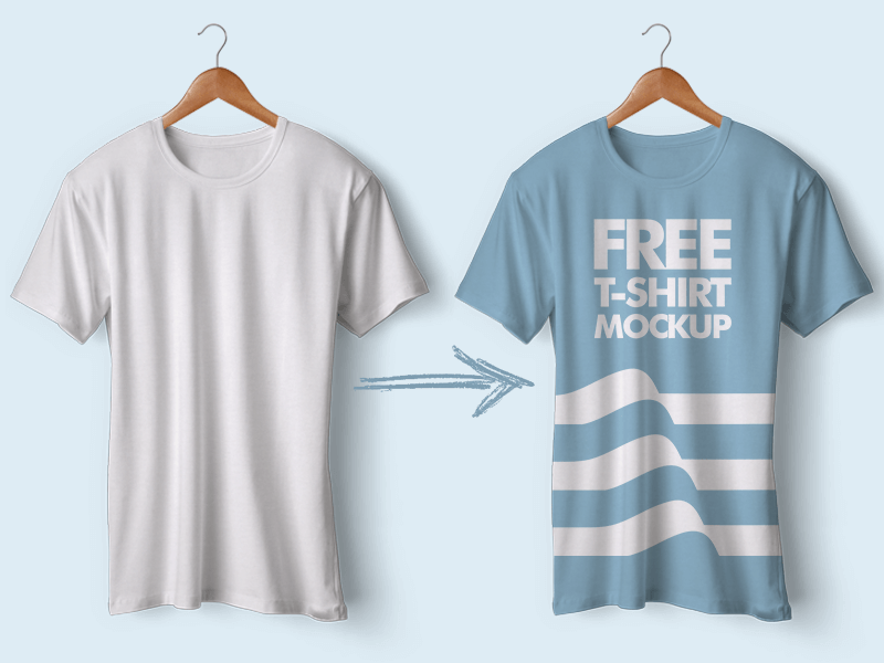T Shirt Mock Up PNGs for Free Download