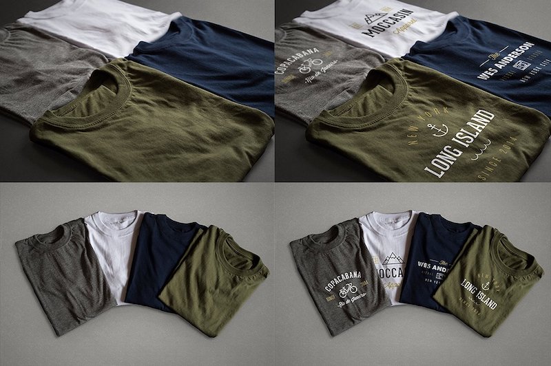 Download 20 Free T-Shirt Mockups PSD to Showcase your Apparel Design - Super Dev Resources