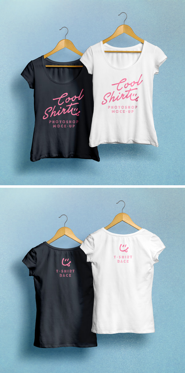 Download 20 T-Shirt Mockup PSD to Showcase your Apparel Design ...