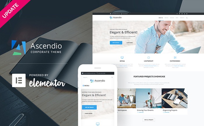 Ascendio - Corporate & Business WordPress Theme 