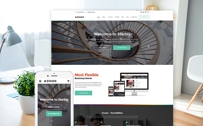 Starbis - Multipurpose Website Template For Business 