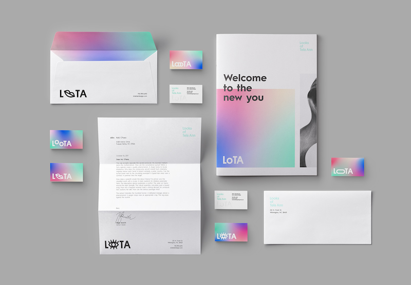 Looks of Tela Ann Branding Project