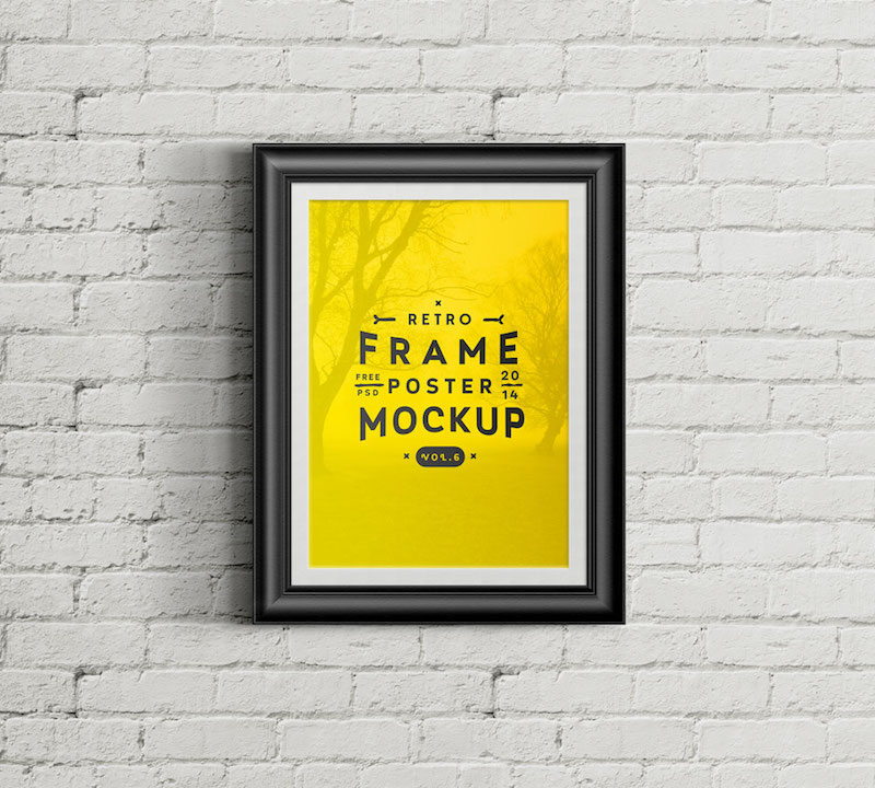 presentation poster template psd