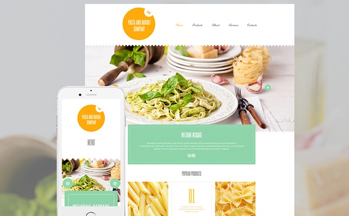  Beverages WordPress Template