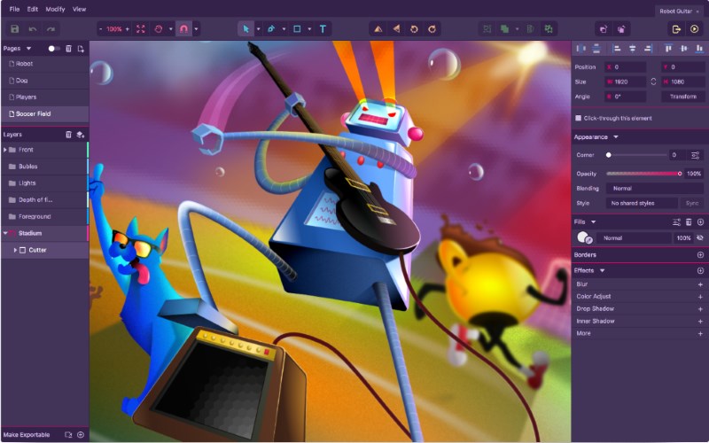 animate photo graphic design software free download