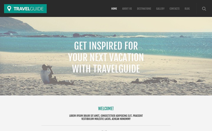 Travel Responsive WordPress Theme