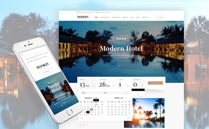 Hotel WP Theme 