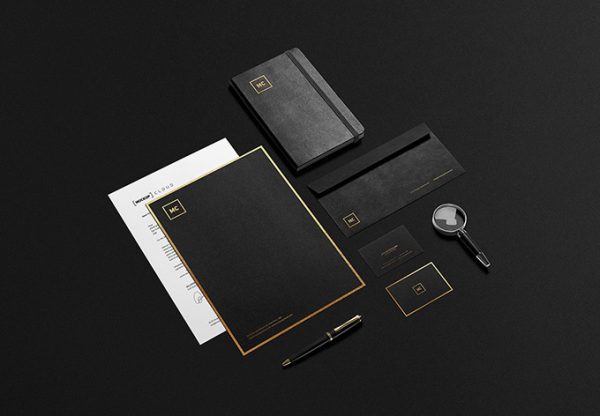 20 Free Branding Mockup PSD Templates with Stationery Items - Super Dev ...