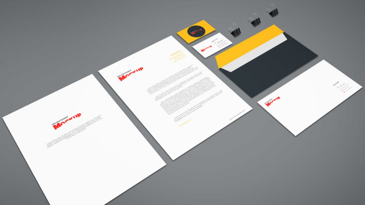 Download Free 15 Free Branding Mockups Psd With Stationery Items Super Dev Resources PSD Mockups.