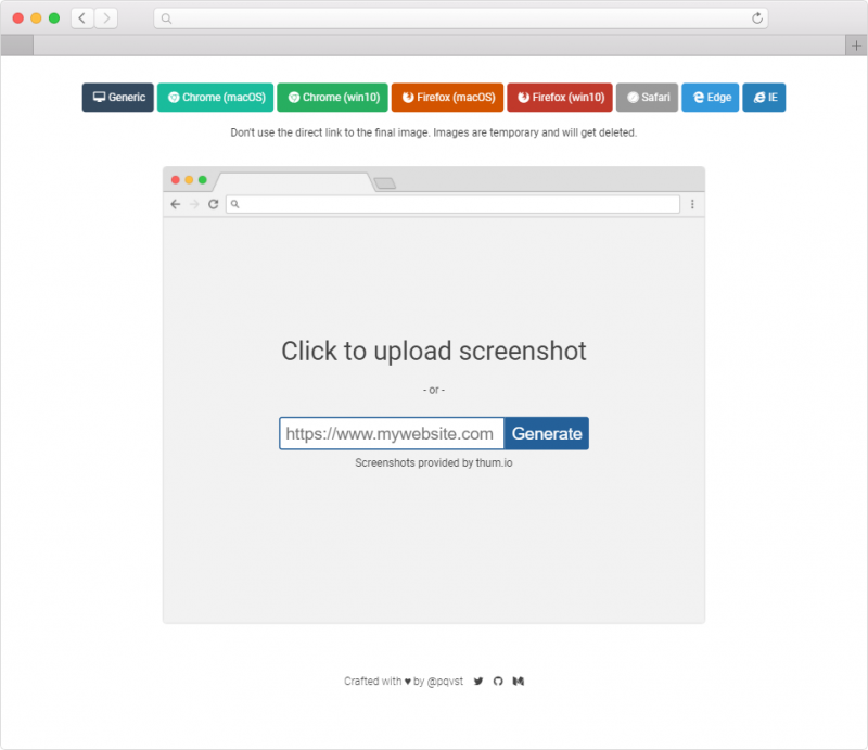 How to Create Browser Mockup for Websites in a Single
