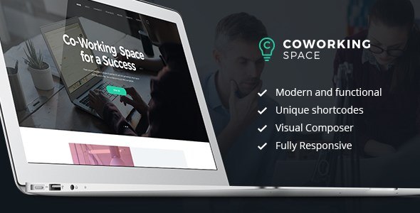 Coworking - Open Office & Creative Space WP Theme