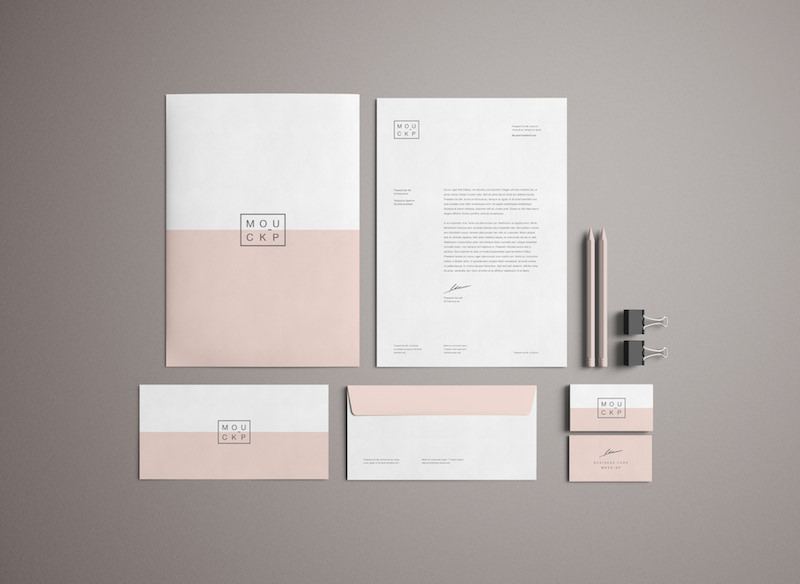 15 Free Branding Mockups PSD with Stationery Items - Super ...