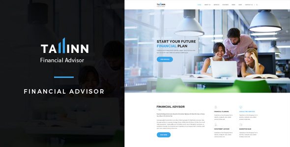 Tallinn - Business and Consultancy WordPress Theme