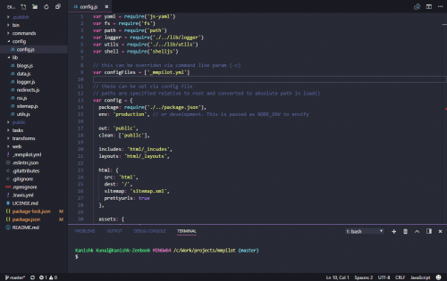 wes bos visual studio code theme